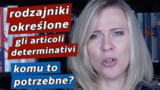 Rodzajniki określone Gli articoli determinativi Język włoski dla początkujących 7 [upl. by Filip913]