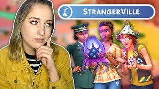 THE SIMS 4 STRANGERVILLE Initial Thoughts [upl. by Ahsiuqal]