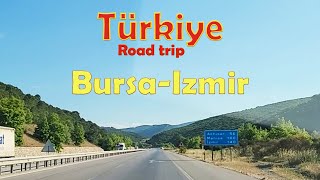 Bursa to Izmir Road Trip Around Turkey 2024 [upl. by Yditsahc]