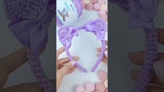 Crochet cute headband crochet handmade shorts [upl. by Acirahs]