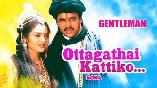 AR Rahman Hits  Ottagathai Kattiko Video Song  Gentleman Tamil Movie  Arjun  Madhoo  AR Rahman [upl. by Enowtna]