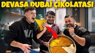 DÜNYANIN EN BÜYÜK DUBAİ ÇİKOLATASINI YAPTIK  BATUHAN BORA [upl. by Notffilc]