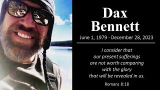 Dax Bennett funeral January 5 2024 [upl. by Silva887]