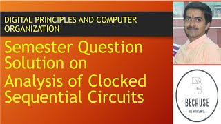 261 Semester question solution using D flip flop in Tamil [upl. by Nic]