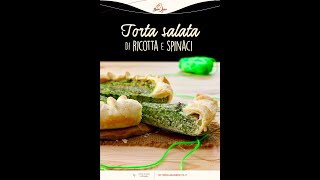 TORTA SALATA RICOTTA E SPINACI Ricetta Facile  BuonIdea shorts [upl. by Gibby556]