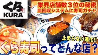 【回転寿司業界の発明王】くら寿司ってどんな店？ [upl. by Ardnuhsor394]