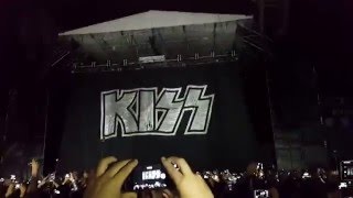 KISS en Bogotá Colombia  Intro  Detroit Rock City FHD 10042015 [upl. by Ssenav]