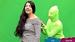 GREEN SCREEN SUIT Behind the Scenes [upl. by Jahdai]