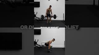 Lower back friendly deadlift variations lowerbackpain [upl. by Oremodlab521]