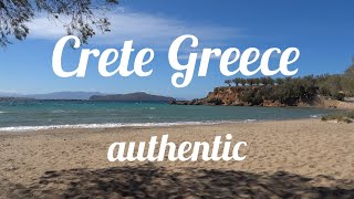 Crete Greece  authentic  Paleochora Kissamos Agio Marina Galatas 42024 [upl. by Eelir]