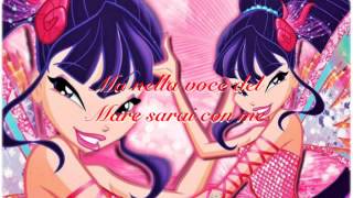 Winx Club  Tu Sei Con Me Lyrics [upl. by Sherl]