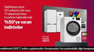 Arçelikten Seçili Beyaz Eşya Alımlarında Kurutma Makinesi 50 indirimli arçelik beko [upl. by Towill]