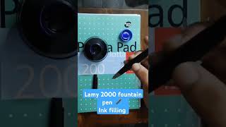 Lamy Pen ink filing [upl. by Lachman]