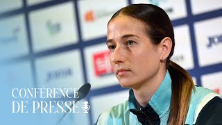 💬 Féminines Avant HAC  Reims interview dHéloïse Mansuy [upl. by Pubilis602]