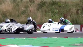 2019 Molson Group British Sidecar Championship Round 7 Thruxton [upl. by Ocsic456]