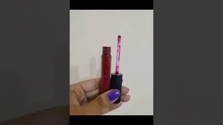 Focallure lipstick swatch shade 3 lipstickswatches lipstick focallurebeauty fashion shorts [upl. by Cos794]