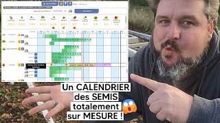 Un CALENDRIER DES SEMIS REVOLUTIONNAIRE qui sadapte à votre localisation et à vos conditions 🤩 [upl. by Ilera410]