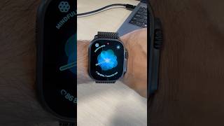 iWatch Ultra 2 Breathe Face Black Titanium Milanese Loop [upl. by Schram]