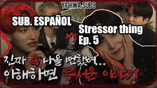 Sub Español ATEEZ에이티즈 STRESSOR THING EP5 [upl. by Draner790]