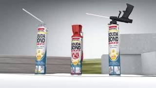 HOW TO USE SOUDAL SOUDABOND EASY ADHESIVE [upl. by Arabrab]