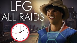 Can You Complete EVERY Raid w LFGs in 24 Hours  member [upl. by Edora]