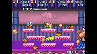 Snow Bros 2  With New ElvesOtenki Paradise Netplay 4 players arcade [upl. by Llevra281]