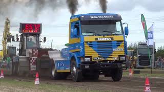 Truckpulling Team van Schilt Scania sHeer Abtskerke 2022 Finale [upl. by Onurb]