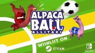 Alpaca Ball Allstars  Announcement Trailer PC amp SWITCH [upl. by Arrekahs]