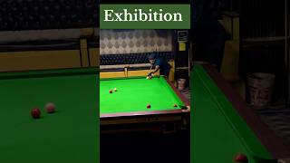 Exhibition Shots 👌😲🔥snookercoach snookerplayer stunt viral billiards trick snookerworld [upl. by Naggem297]