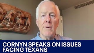 John Cornyn talks about the big issues Texans are facing  FOX 7 Austin [upl. by Past]