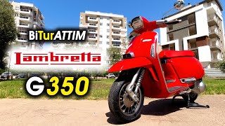 Lambretta G350 İle quotBi Tur Attımquot [upl. by Anerec]