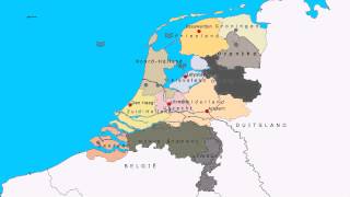 Topografie Provincies hoofdsteden en wateren van Nederland [upl. by Assira]