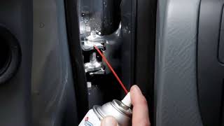 beneficios de LUBRICAR las BISAGRAS de las puertas del auto [upl. by Adieno]