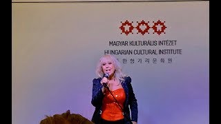 Csepregi Éva  Korea Szöul 20191212 [upl. by Noryahs]