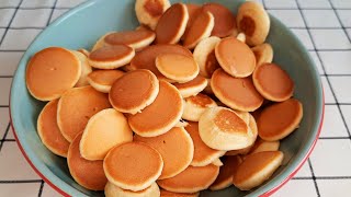 Очень вкусные МИНИ ПАНКЕЙКИ на завтрак  Mini pancakes [upl. by Papageno]