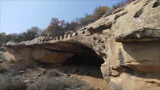 APRISCO CON GRANDES MECHINALES Cueva en Escatrón [upl. by Esiuol137]