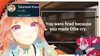 Kiara got emotional damage from Playing quotDays with Olliequot [upl. by Nnaxor]