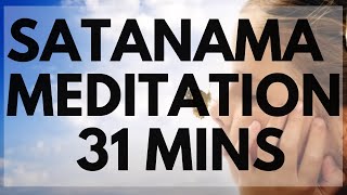 Satanama Meditation 31 minutes [upl. by Nollid162]