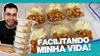 MARMITAS FIT PRA SEMANA  CARDÁPIO COMPLETO SIMPLES FÁCIL E DELICIOSO [upl. by Dianthe]