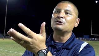 Postgame Waipahu coach Sean Saturnio 9252010 [upl. by Sadella666]