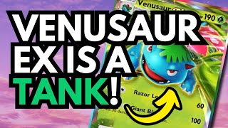 Venusaur EX Is The TANKIEST Deck Pokémon TCG Pocket [upl. by Namzzaj]