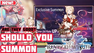 Revived Witch  Should You Summon For Sally amp Amorai New Units [upl. by Dranyl612]