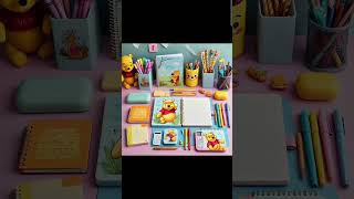 Winnithepooh stationery stationery youtubeshorts shortsstationery reelsytshorts [upl. by Ednalrym]