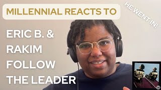 Millennial reacts to Eric B amp Rakim  Follow the leader First time hearing  Reaction [upl. by Assillam]