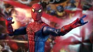 R225 Hasbro Walmart The Amazing SpiderMan Movie 6 inch Action Figure Review [upl. by Josefina365]