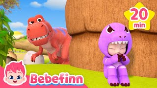 Welcome to Dino Worldㅣ Bebefinn Songs CompilationㅣNursery Rhymes for Kids [upl. by Aititel]