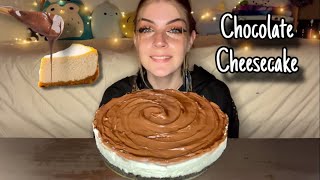 HAZELNUT CHEESECAKE MUKBANG Vegan No Talking [upl. by Sutherland]