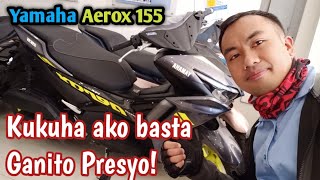 Before you buy Yamaha Aerox 155 Price update today CRISRIDE MOTOVLOG [upl. by Jerusalem]