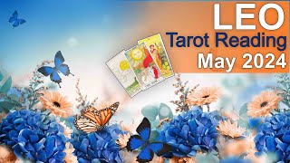 LEO TAROT READING quotA MAJOR CHANGE AN OFFER amp NEW JOY LEOquot May 2024 tarotreading monthlytarot [upl. by Verile105]