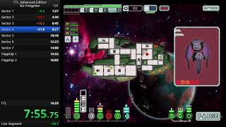 FTL AE No Preigniter Speedrun  1602 [upl. by Anelad]